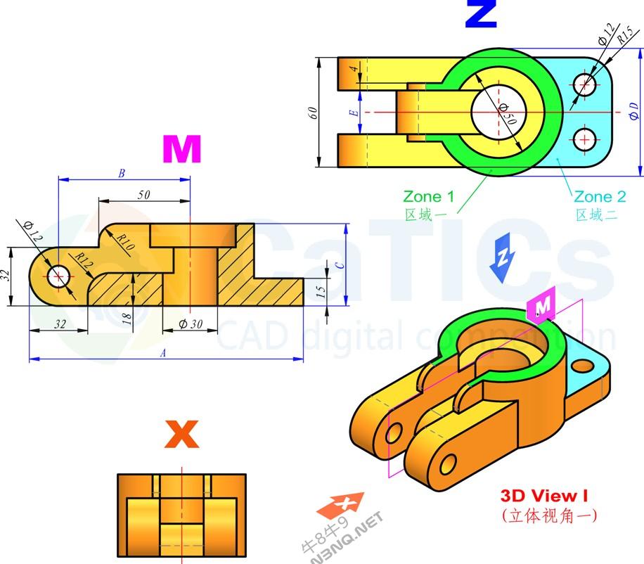 CATICS 3D12-M02 题目和答案