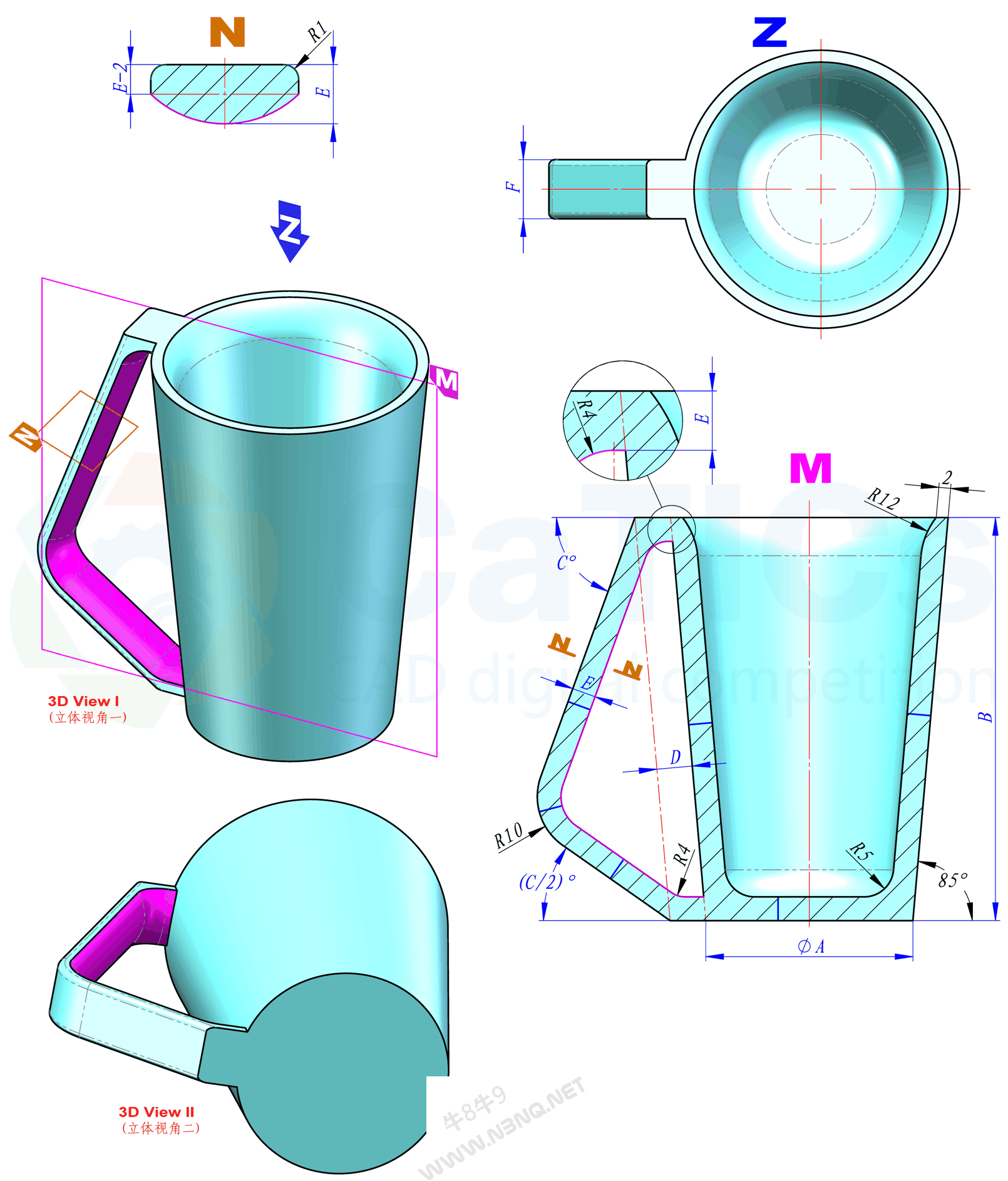 CaTICs 3D16-M04 题目和答案