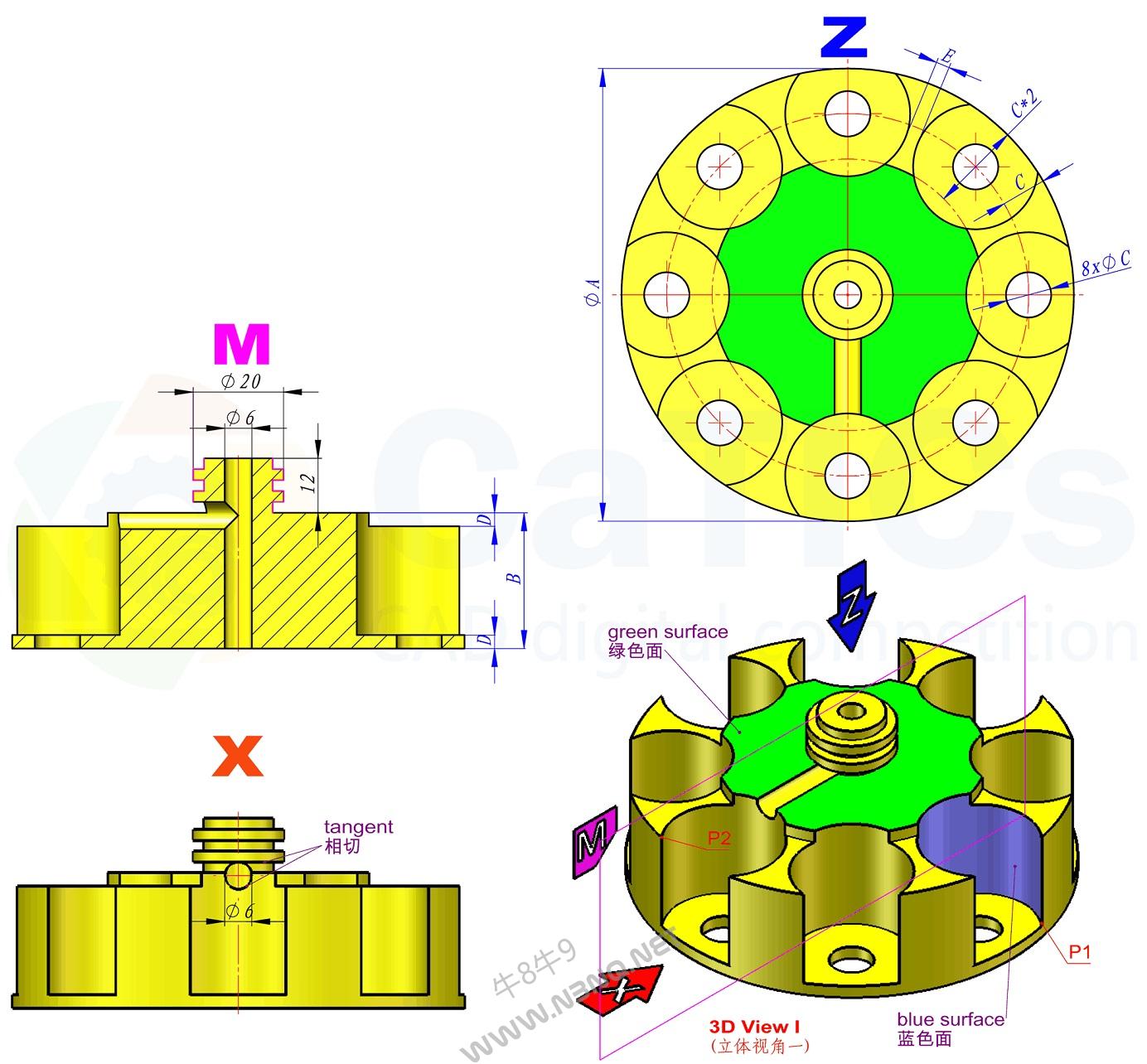 CaTICs 3D18-M01 题目和答案