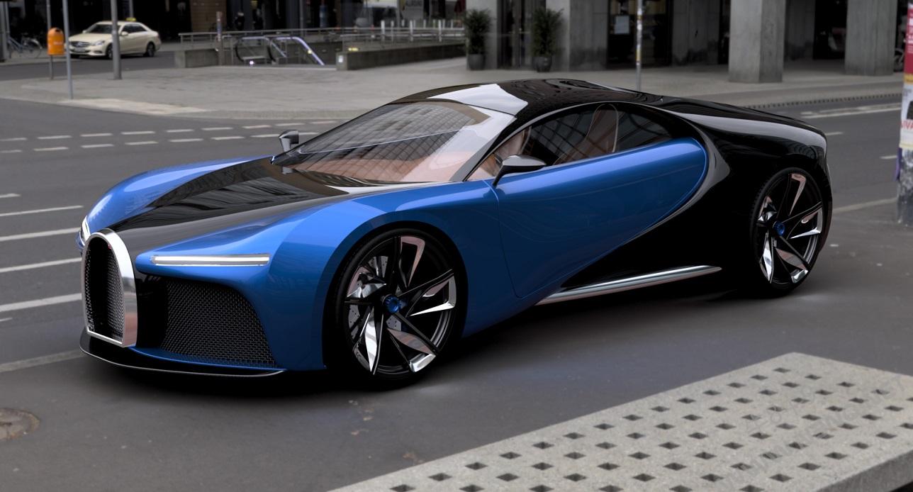 模型下载:布加迪Bugatti Concept