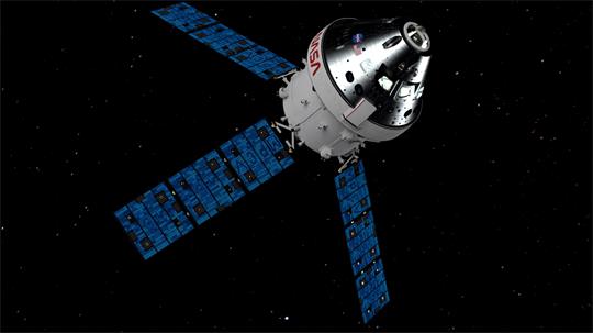 预计今年底要发射的猎户座飞船”Artemis 1“3D模型，全，含渲染 