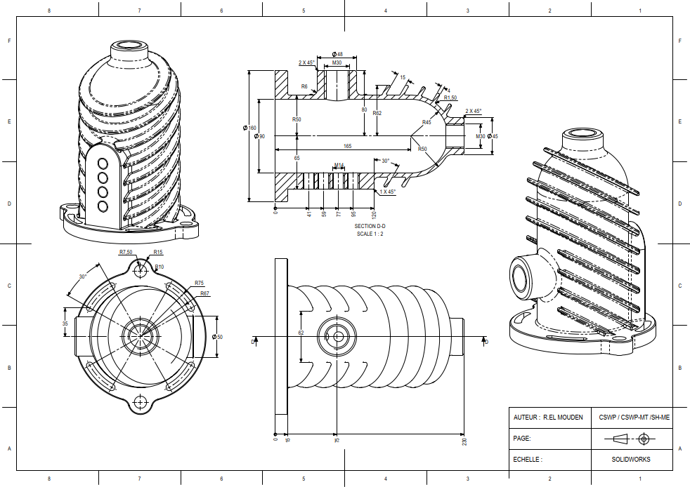 CSWE Solidworks认证练习题032