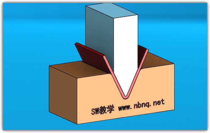 用Solidworks制作一个钣金折弯动画