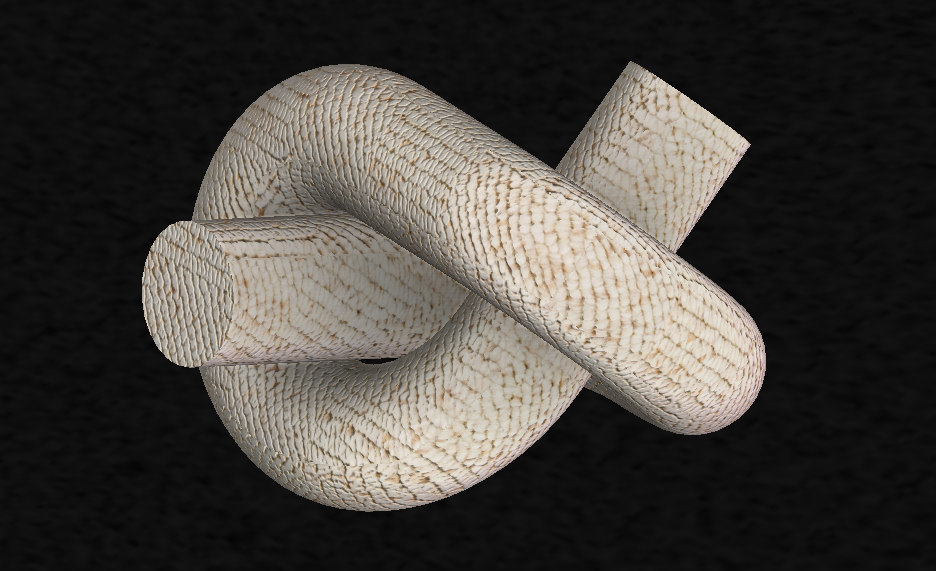 Solidworks画一个经典绳结