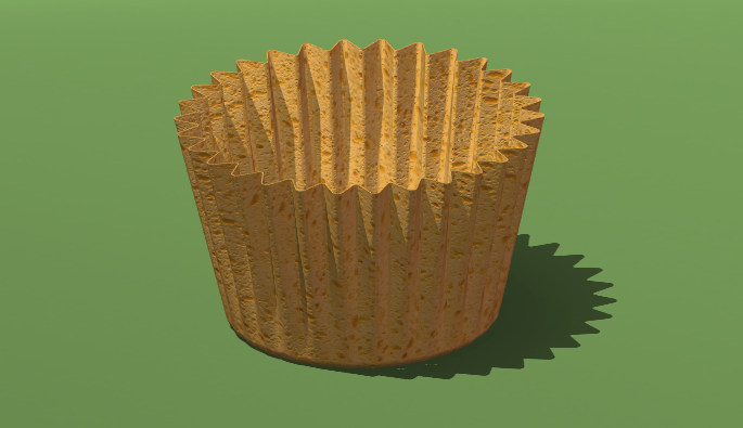 用Solidworks画一个蛋糕纸杯，实在是太简单了