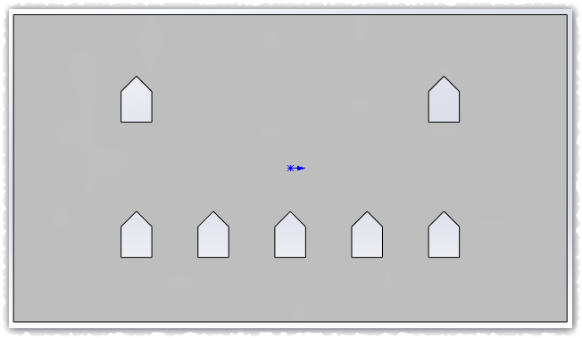 你知道Solidworks线性阵列时如何保持边距吗？