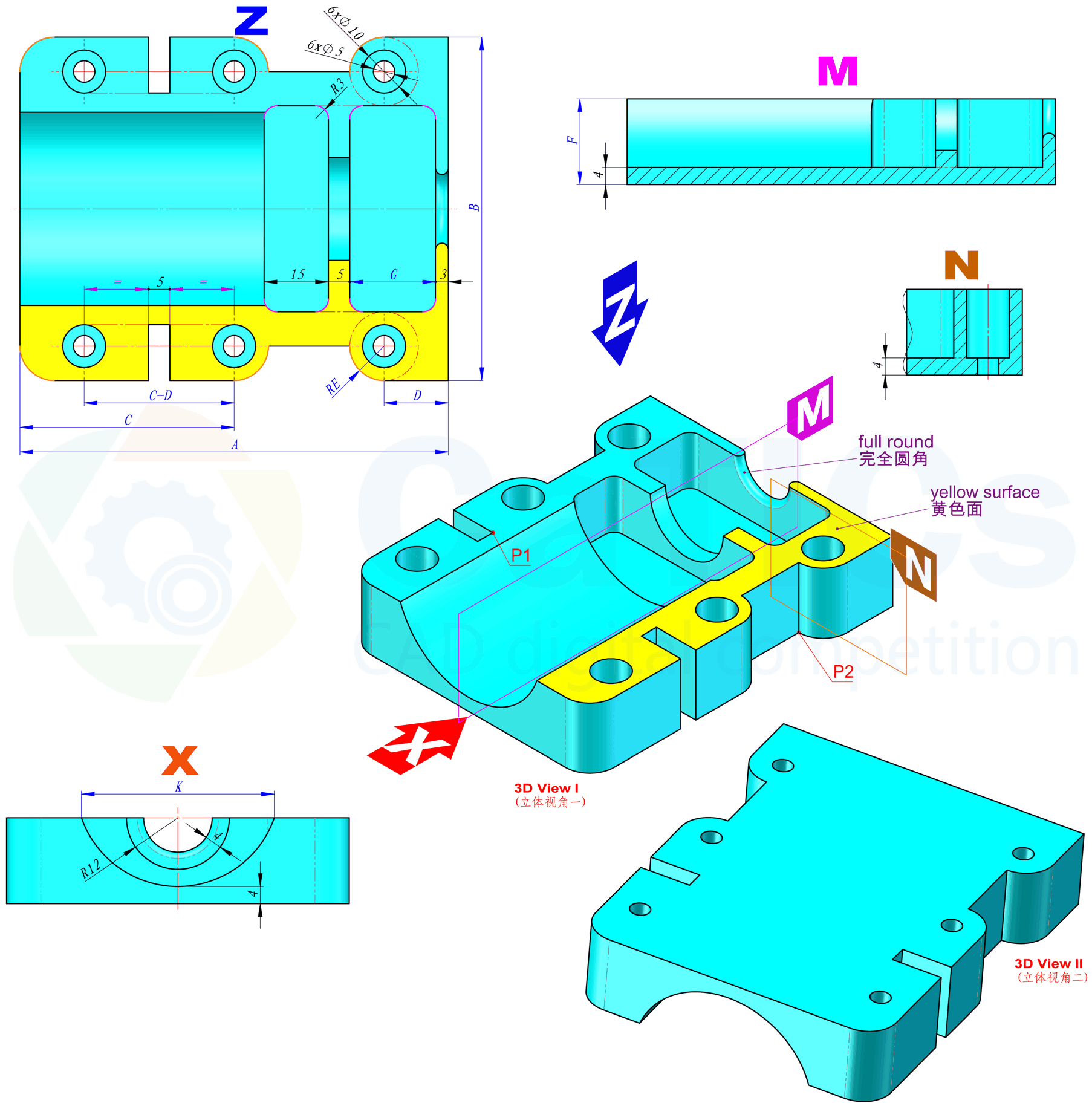 CaTICs 3D17-M02 题目和答案